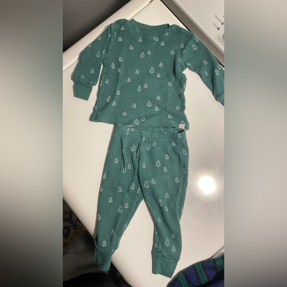 Baby boy Christmas pjs